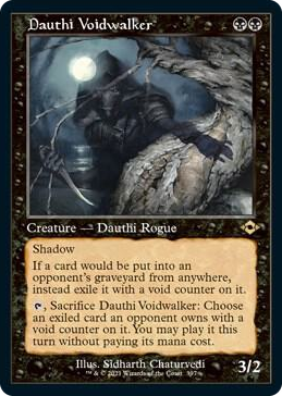 0397 Dauthi Voidwalker (Retro Frame) (Foil Etched) R Modern Horizons 2