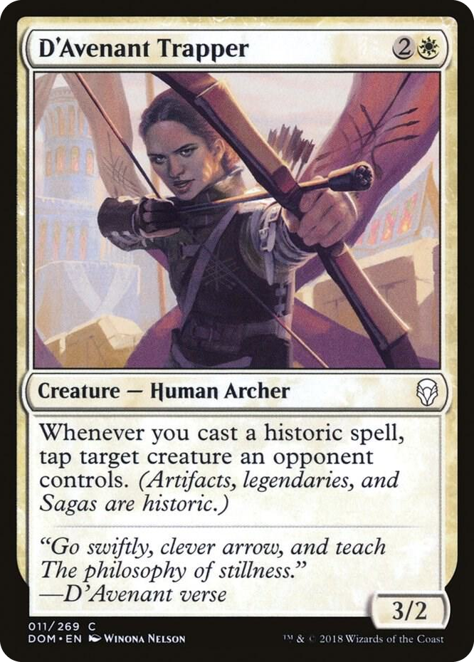 0011 D'Avenant Trapper C Dominaria