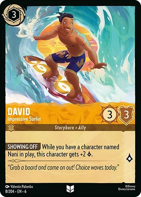 0008 David - Impressive Surfer Uncommon Azurite Sea