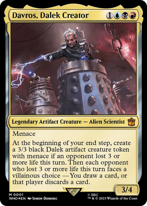 0001 Davros, Dalek Creator M Universes Beyond: Doctor Who