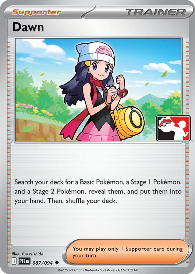 0087 Dawn Uncommon Prize Pack Series Cards