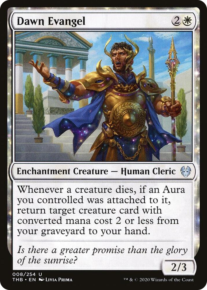 0008 Dawn Evangel U Theros Beyond Death