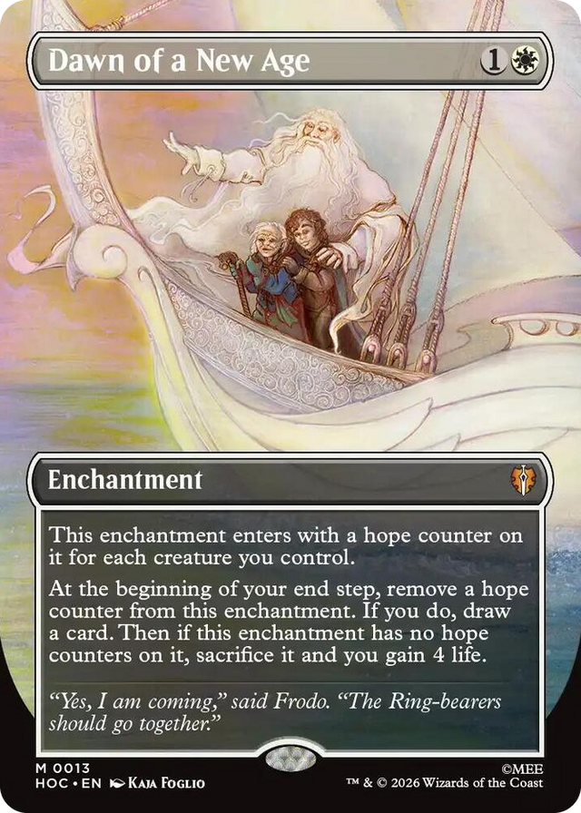 0013 Dawn of a New Age (Borderless) M The Hobbit: Eternal-Legal