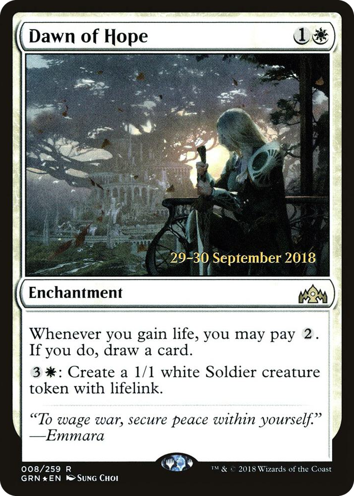 0008 Dawn of Hope R Prerelease Cards