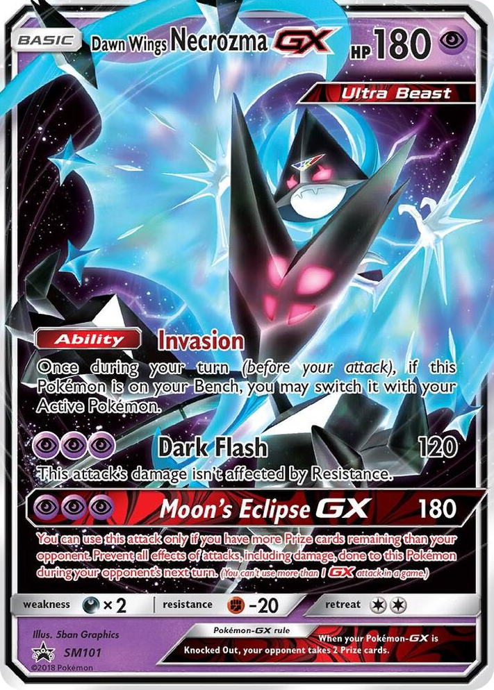 SM101 Dawn Wings Necrozma GX - SM101 Promo SM Promos