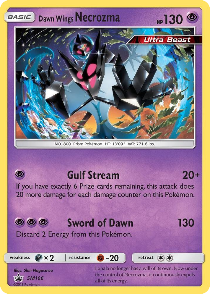 SM106 Dawn Wings Necrozma - SM106 Promo SM Promos