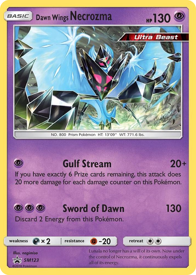 SM123 Dawn Wings Necrozma - SM123 Promo SM Promos