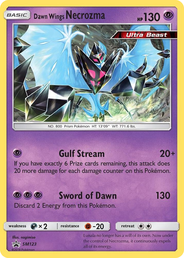 SM123 Dawn Wings Necrozma - SM123 Promo SM Promos