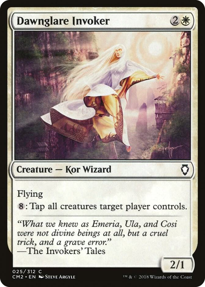 0025 Dawnglare Invoker C Commander Anthology Volume II