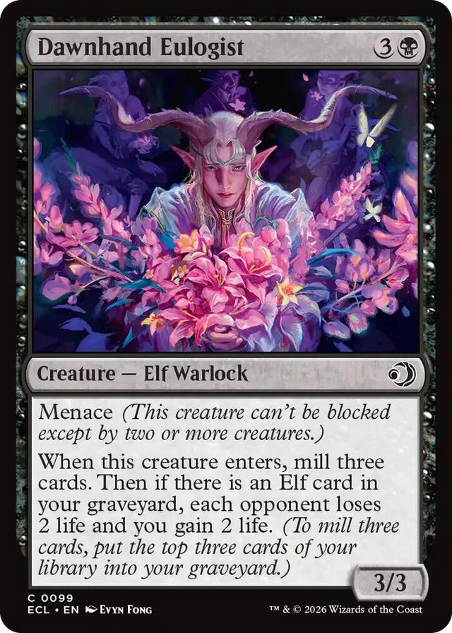 0099 Dawnhand Eulogist C Lorwyn Eclipsed