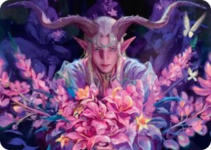 0014 Dawnhand Eulogist Art Card S Art Series: Lorwyn Eclipsed