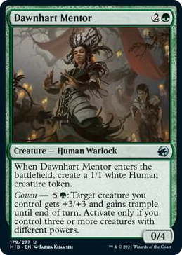 0179 Dawnhart Mentor U Innistrad: Midnight Hunt