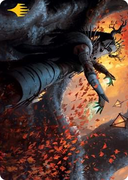 0049 Dawnhart Rejuvenator Art Card (Gold-Stamped Signature) S Art Series: Innistrad: Midnight Hunt