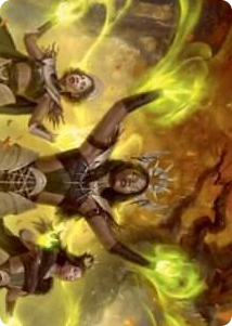 0057 Dawnhart Wardens Art Card S Art Series: Innistrad: Midnight Hunt