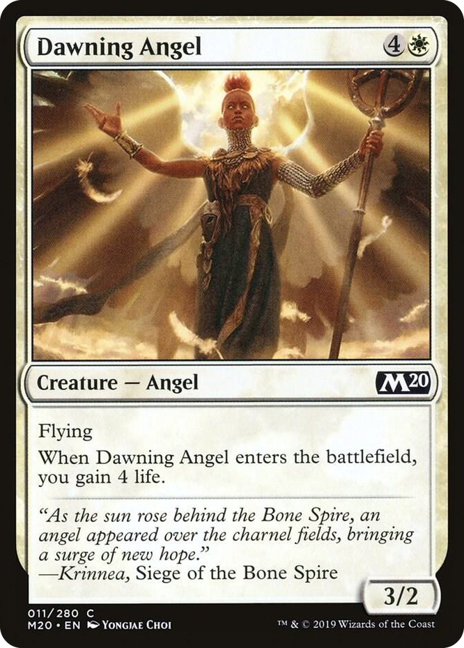 0011 Dawning Angel C Core Set 2020