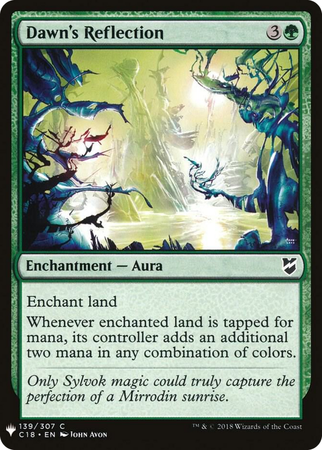 0139 Dawn's Reflection C The List Reprints