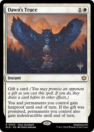 0009 Dawn's Truce R Promo Pack: Bloomburrow