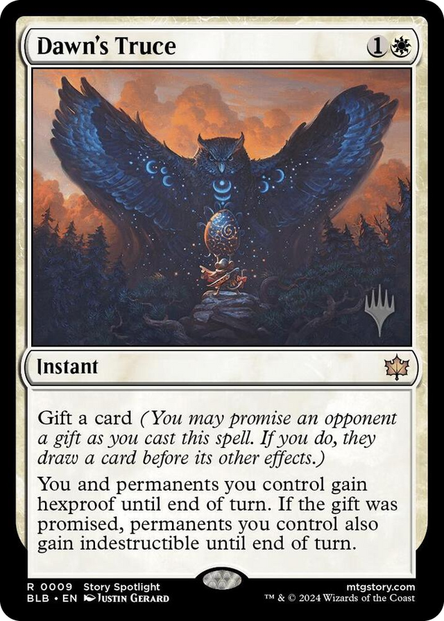 0009 Dawn's Truce R Promo Pack: Bloomburrow