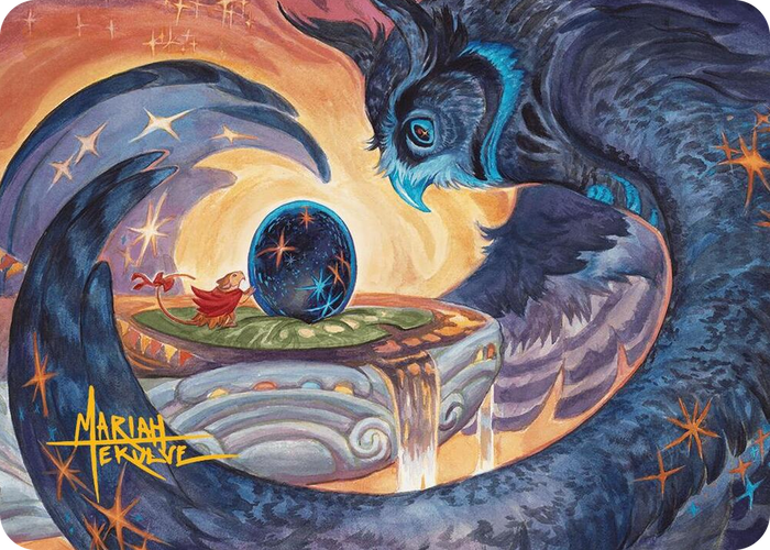 Dawn's Truce Art Card (Gold-Stamped Signature) #41 S - Art Series: Bloomburrow Pokemon card