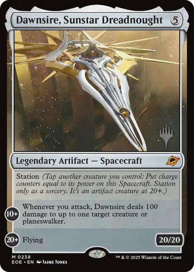 0238 Dawnsire, Sunstar Dreadnought M Promo Pack: Edge of Eternities