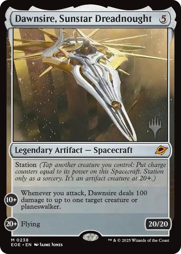 0238 Dawnsire, Sunstar Dreadnought M Promo Pack: Edge of Eternities