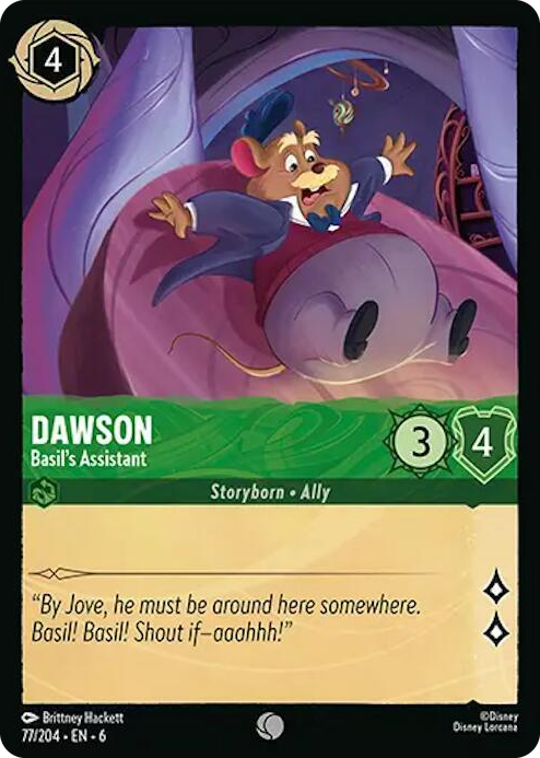 0077 Dawson - Basil's Assistant Common Azurite Sea