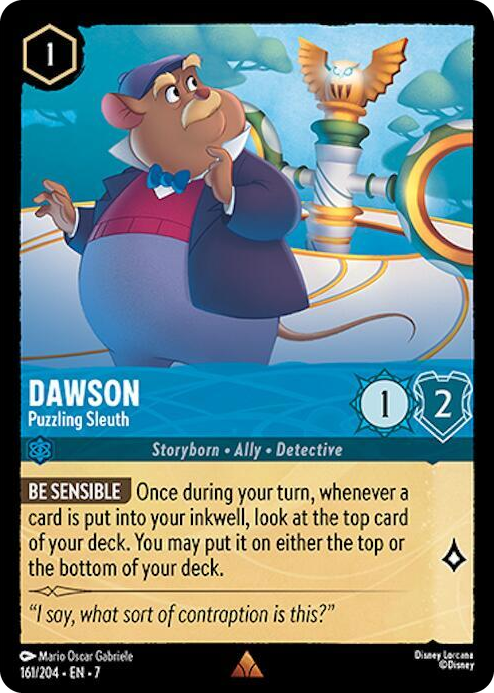 0161 Dawson - Puzzling Sleuth Rare Archazia's Island