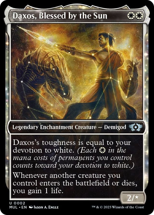 0002 Daxos, Blessed by the Sun U March of the Machine: Multiverse Legends