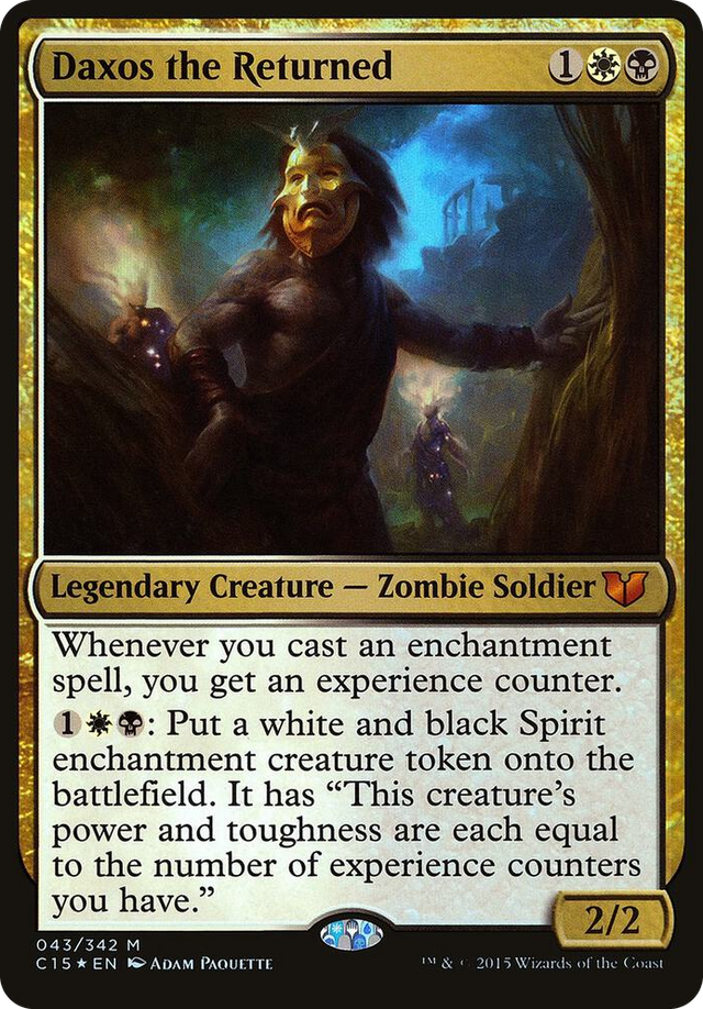 0043 Daxos the Returned (Commander 2015) M Oversize Cards