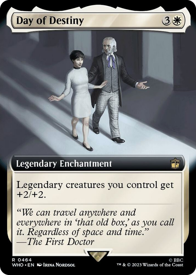 0464 Day of Destiny (Extended Art) R Universes Beyond: Doctor Who
