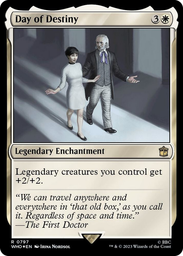 0797 Day of Destiny (Surge Foil) R Universes Beyond: Doctor Who