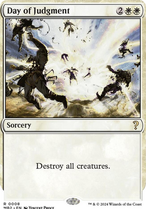 0008 Day of Judgment (White Border) R Mystery Booster 2
