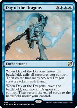 0038 Day of the Dragons R Commander: Kaldheim
