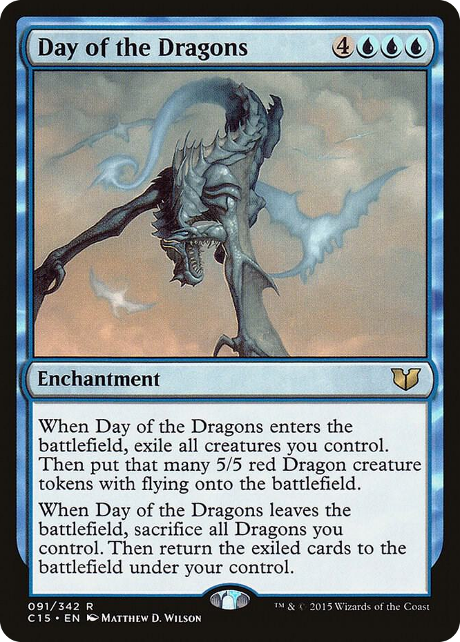 Day of the Dragons #91 R - Commander 2015 Pokemon card