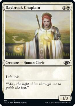 Daybreak Chaplain #171 C - Jumpstart 2022 Pokemon card