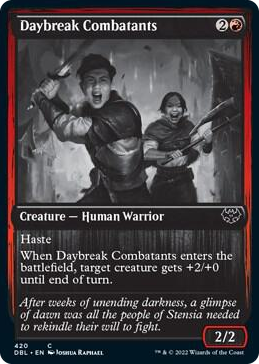 0420 Daybreak Combatants C Innistrad: Double Feature