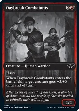 0420 Daybreak Combatants C Innistrad: Double Feature