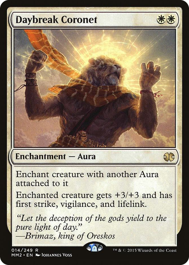 0014 Daybreak Coronet R Modern Masters 2015