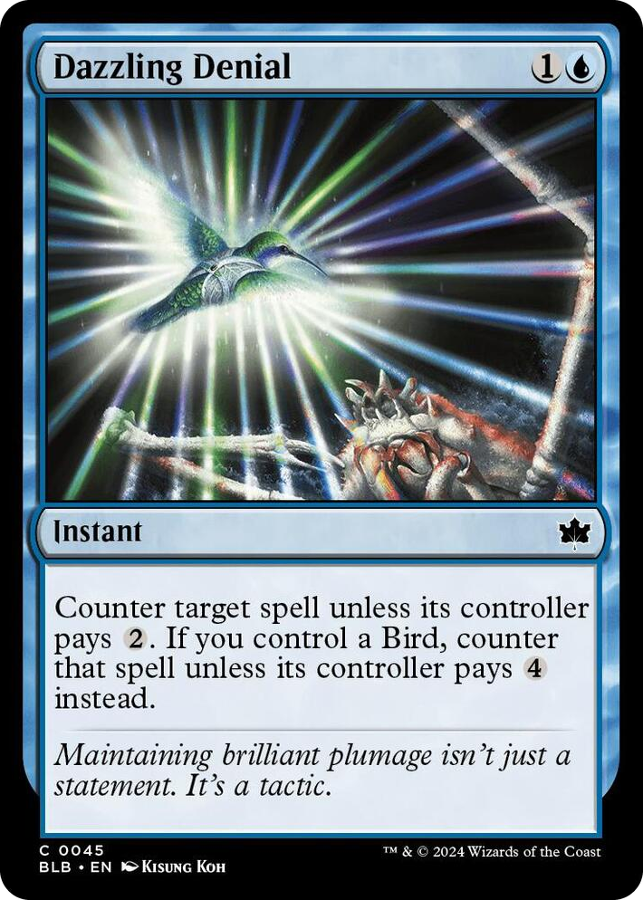 0045 Dazzling Denial C Bloomburrow