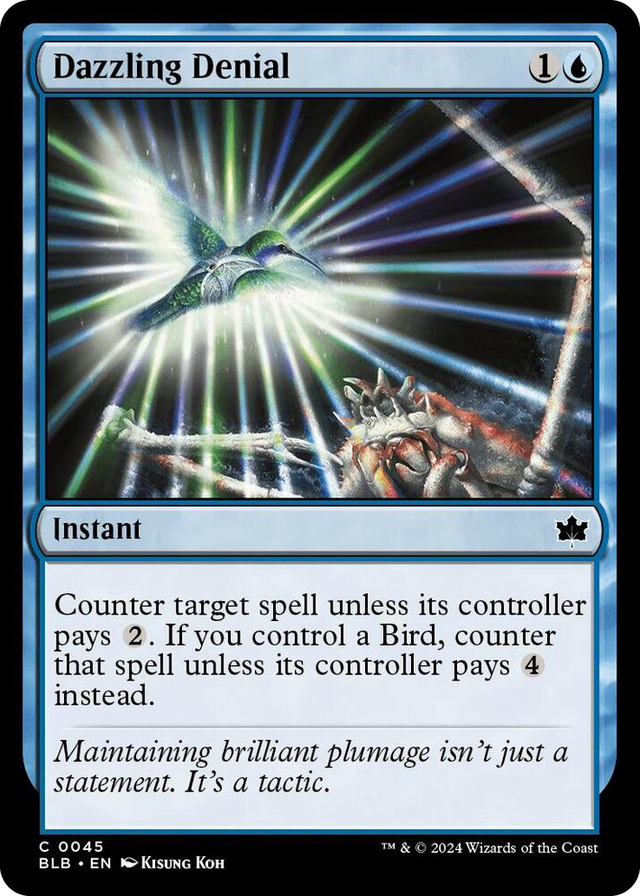 0045 Dazzling Denial C Bloomburrow
