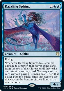 0025 Dazzling Sphinx R Commander 2021