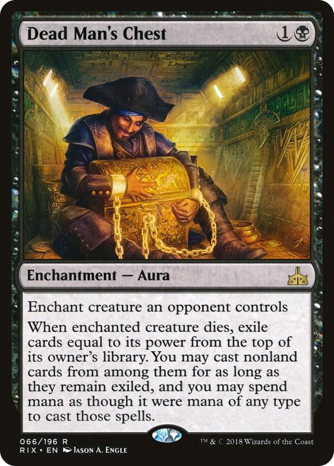 0066 Dead Man's Chest R Rivals of Ixalan