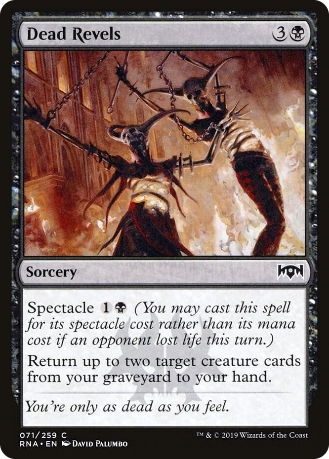 0071 Dead Revels C Ravnica Allegiance