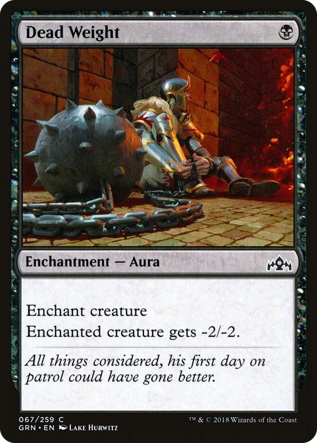 0067 Dead Weight C Guilds of Ravnica