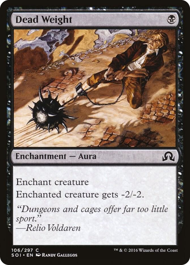Dead Weight #106 C - Shadows over Innistrad Pokemon card