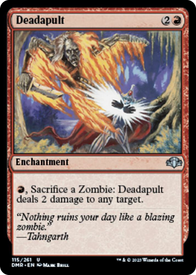 0115 Deadapult U Dominaria Remastered