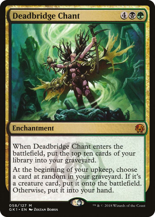 0058 Deadbridge Chant M Guilds of Ravnica: Guild Kits