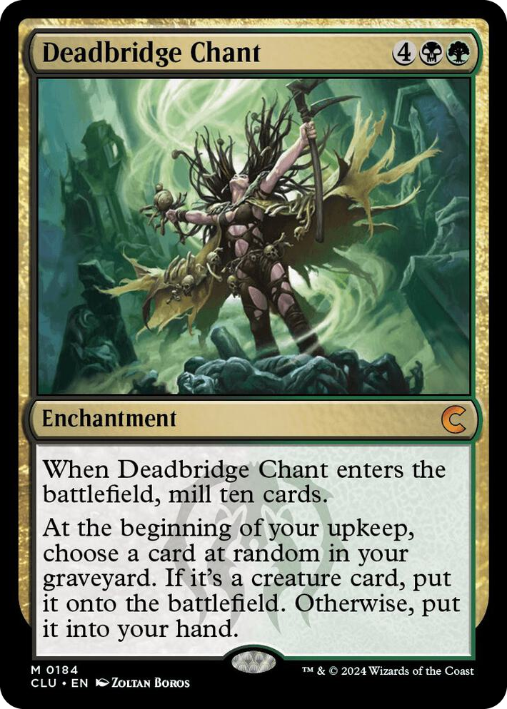 0184 Deadbridge Chant M Ravnica: Clue Edition