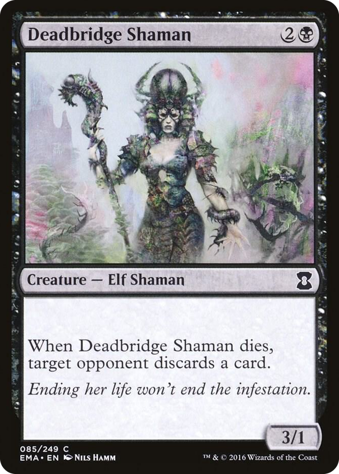 Deadbridge Shaman #85 C - Eternal Masters Pokemon card