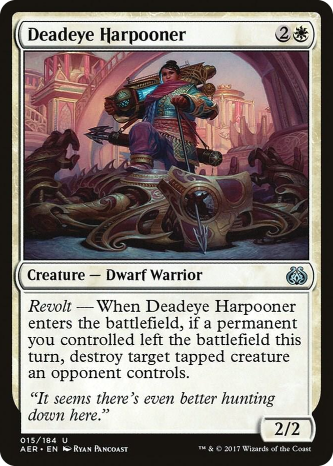 Deadeye Harpooner #15 U - Aether Revolt Pokemon card